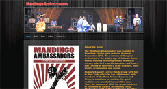 Desktop Screenshot of mandingoambassadors.com